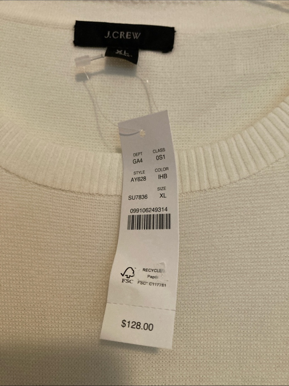 JCrew Margot sweater dress in stripe - Picture 2 of 5